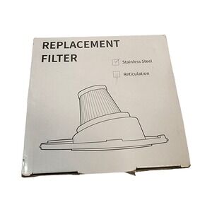 TEMOLA 4PCS Replacement Vacuum Cleaner Filter Stainless Steel Reticulation